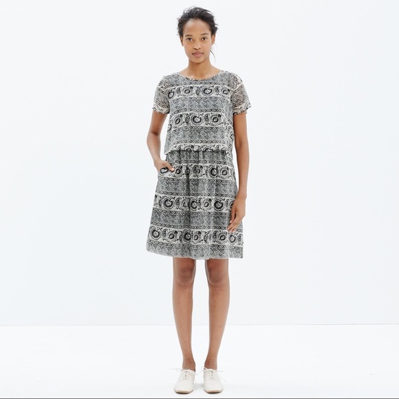 Madewell Dresses & Skirts - Madewell Silk Two-Piece Dress Woodcut Paisley XS S